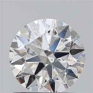 Foto Diamante Natural 0.80 quilates, Redondo , Color D, claridad SI2 y certificado GIA de