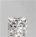 Natural Diamond 0.90 Carats, Princess with  Cut, H Color, VVS2 Clarity and Certified by GIA