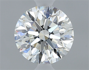 Foto Diamante Natural 0.50 quilates, Redondo , Color H, claridad VS2 y certificado GIA de