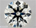Diamante Natural 1.00 quilates, Redondo , Color M, claridad VVS2 y certificado GIA