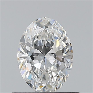 Picture of Natural Diamond 0.53 Carats, Oval with  Cut, E Color, VS1 Clarity and Certified by GIA