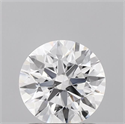 Lab Grown Diamond 1.26 Carats, Round with Ideal Cut, D Color, VS2 Clarity and Certified by IGI