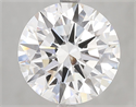 Del inventario de diamantes de laboratorio, 5.03 quilates, Redondo , Color E, claridad VVS2 y certificado IGI