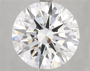 Picture of Lab Grown Diamond 5.03 Carats, Round with Ideal Cut, E Color, VVS2 Clarity and Certified by IGI