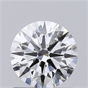 Del inventario de diamantes de laboratorio, 0.74 quilates, Redondo , Color D, claridad VS1 y certificado IGI