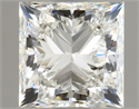 Natural Diamond 1.01 Carats, Princess with  Cut, I Color, VS1 Clarity and Certified by GIA
