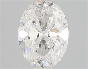 Foto Diamante Natural 1.01 quilates, Ovalado , Color F, claridad I1 y certificado GIA de