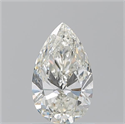 Natural Diamond 1.08 Carats, Pear with  Cut, I Color, VS2 Clarity and Certified by GIA