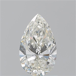 Picture of Natural Diamond 1.08 Carats, Pear with  Cut, I Color, VS2 Clarity and Certified by GIA