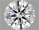 Del inventario de diamantes de laboratorio, 2.04 quilates, Redondo , Color E, claridad VVS2 y certificado IGI