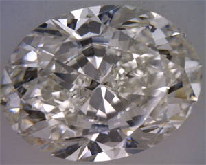 Foto Diamante Natural 4.01 quilates, Ovalado , Color J, claridad VS2 y certificado GIA de