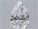 Diamante Natural 1.80 quilates, De pera , Color D, claridad VS2 y certificado GIA