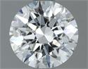 Natural Diamond 0.81 Carats, Round with Excellent Cut, H Color, I1 Clarity and Certified by GIA