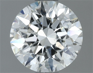 Picture of Natural Diamond 0.81 Carats, Round with Excellent Cut, H Color, I1 Clarity and Certified by GIA