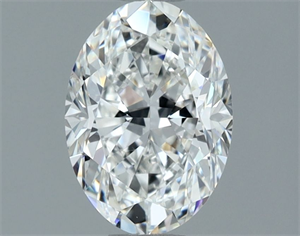 Picture of Natural Diamond 1.20 Carats, Oval with  Cut, G Color, VS2 Clarity and Certified by GIA