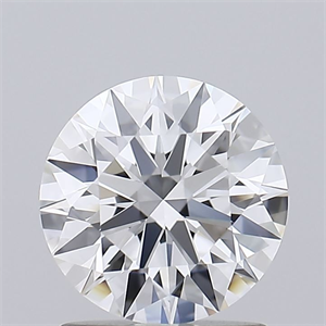 Picture of Lab Grown Diamond 1.26 Carats, Round with Ideal Cut, D Color, VVS1 Clarity and Certified by IGI