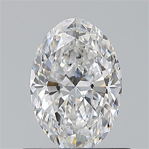 Picture of Natural Diamond 0.70 Carats, Oval with  Cut, D Color, VS1 Clarity and Certified by GIA
