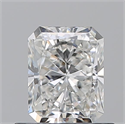Natural Diamond 0.70 Carats, Radiant with  Cut, H Color, VS1 Clarity and Certified by GIA
