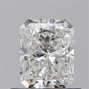 Picture of Natural Diamond 0.70 Carats, Radiant with  Cut, H Color, VS1 Clarity and Certified by GIA