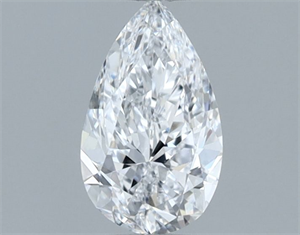 Foto Diamante Natural 0.30 quilates, De pera , Color D, claridad VVS1 y certificado GIA de