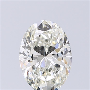 Picture of Natural Diamond 1.50 Carats, Oval with  Cut, J Color, SI1 Clarity and Certified by GIA