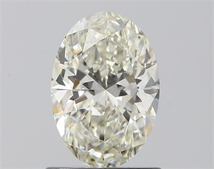 Picture of Natural Diamond 1.01 Carats, Oval with  Cut, J Color, SI1 Clarity and Certified by GIA