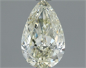 Natural Diamond 0.73 Carats, Pear with  Cut, K Color, VS1 Clarity and Certified by IGI