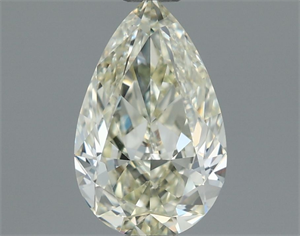 Picture of Natural Diamond 0.73 Carats, Pear with  Cut, K Color, VS1 Clarity and Certified by IGI