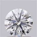 Del inventario de diamantes de laboratorio, 0.74 quilates, Redondo , Color D, claridad VVS2 y certificado IGI