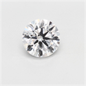 Diamante Natural 3.51 quilates, Redondo , Color D, claridad SI2 y certificado GIA