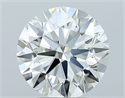Diamante Natural 3.00 quilates, Redondo , Color I, claridad VVS1 y certificado GIA
