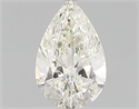 Diamante Natural 0.57 quilates, De pera , Color K, claridad VS1 y certificado GIA
