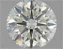 Natural Diamond 1.40 Carats, Round with Excellent Cut, M Color, SI2 Clarity and Certified by GIA