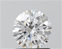 Lab Grown Diamond 1.11 Carats, Round with Ideal Cut, D Color, VVS2 Clarity and Certified by IGI