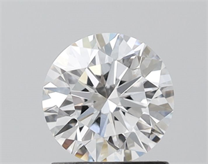 Picture of Lab Grown Diamond 1.11 Carats, Round with Ideal Cut, D Color, VVS2 Clarity and Certified by IGI