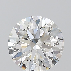 Picture of Natural Diamond 1.54 Carats, Round with Excellent Cut, G Color, VVS1 Clarity and Certified by GIA