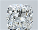 Natural Diamond 1.01 Carats, Cushion with  Cut, H Color, VVS1 Clarity and Certified by GIA