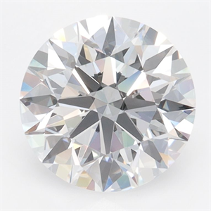 Picture of Lab Grown Diamond 2.59 Carats, Round with Ideal Cut, D Color, VVS1 Clarity and Certified by IGI