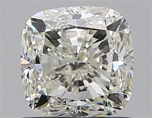 Picture of Natural Diamond 1.01 Carats, Cushion with  Cut, L Color, SI1 Clarity and Certified by GIA