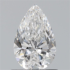 Picture of Natural Diamond 0.80 Carats, Pear with  Cut, E Color, VVS1 Clarity and Certified by GIA