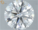 Del inventario de diamantes de laboratorio, 2.30 quilates, Redondo , Color E, claridad VVS2 y certificado IGI