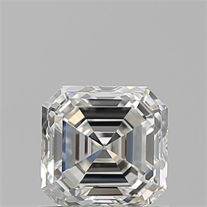 Foto Diamante Natural 0.90 quilates, Asscher , Color I, claridad VVS2 y certificado GIA de