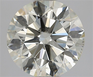 Picture of Natural Diamond 1.30 Carats, Round with Excellent Cut, L Color, SI1 Clarity and Certified by GIA