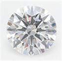 Del inventario de diamantes de laboratorio, 3.10 quilates, Redondo , Color D, claridad IF y certificado IGI