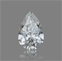 Natural Diamond 0.28 Carats, Pear with  Cut, F Color, VS1 Clarity and Certified by GIA