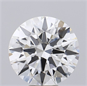 Del inventario de diamantes de laboratorio, 8.07 quilates, Redondo , Color F, claridad VVS2 y certificado IGI