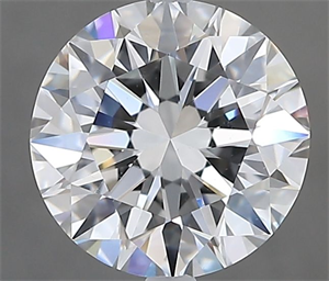 Picture of Natural Diamond 1.80 Carats, Round with Excellent Cut, F Color, VS2 Clarity and Certified by GIA