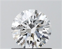 Del inventario de diamantes de laboratorio, 0.73 quilates, Redondo , Color D, claridad VVS2 y certificado IGI