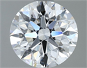 Diamante Natural 1.30 quilates, Redondo , Color E, claridad VVS1 y certificado GIA