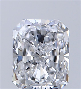 Foto Diamante Natural 0.70 quilates, Radiante , Color D, claridad VS1 y certificado GIA de